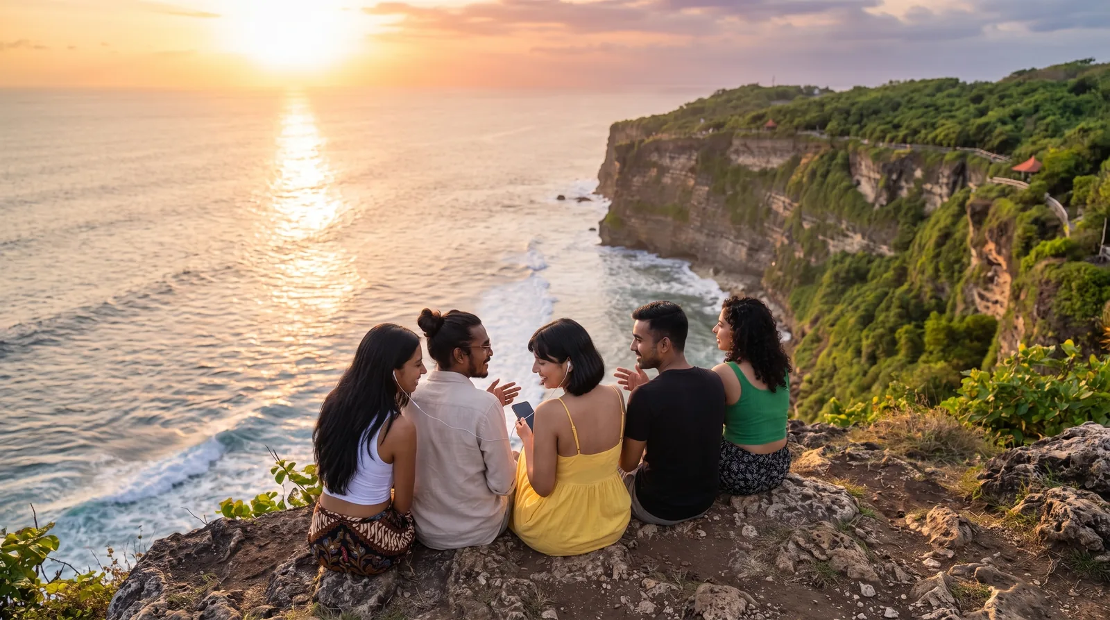 Bali: Sunset at Uluwatu