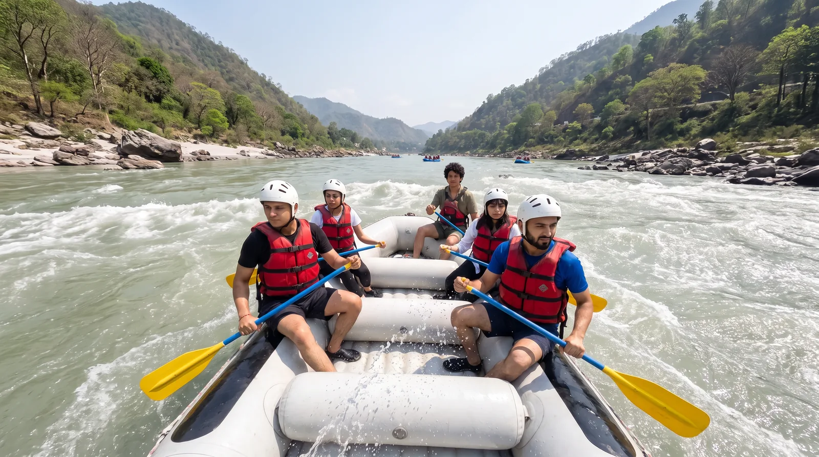 Rishikesh: Rafting from Shivpuri