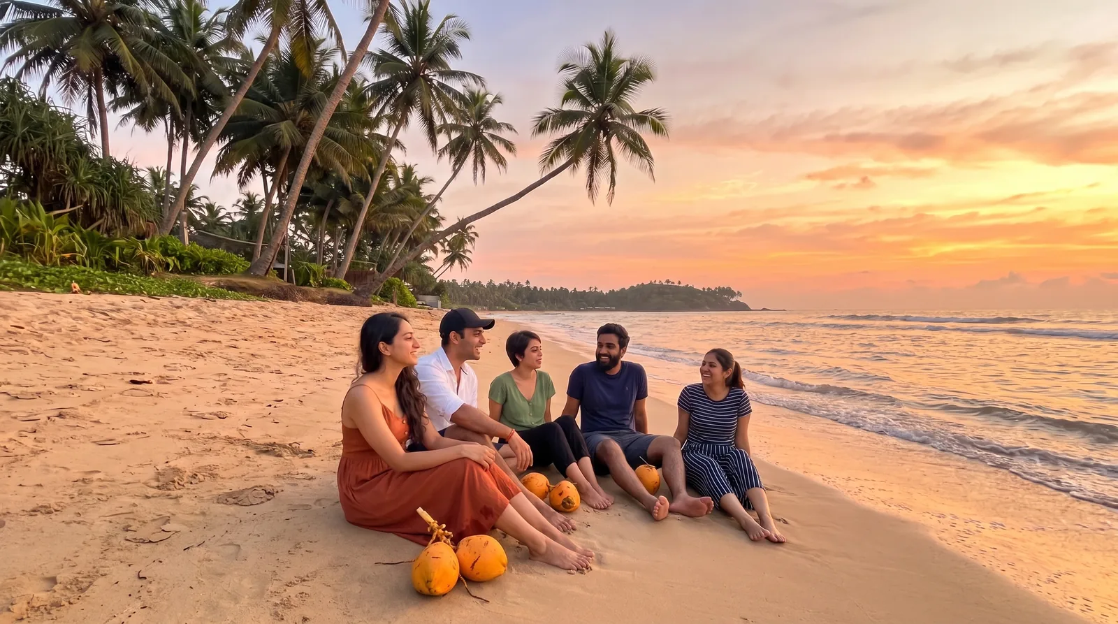 Sri Lanka: Sunset at Mirissa